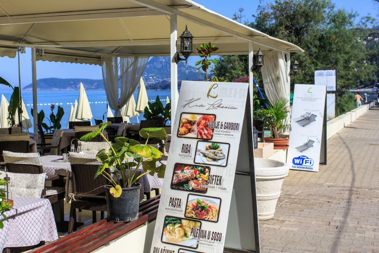 Apartments Kuce Lekovica Beach & Snack Bar- Bistro 외부 사진